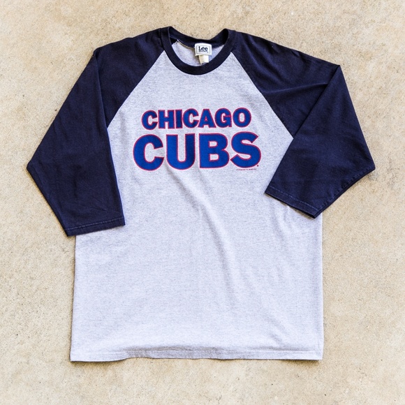 MLB Other - 2004 Chicago Cubs MLB Baseball 3/4 Sleeve T-Shirt